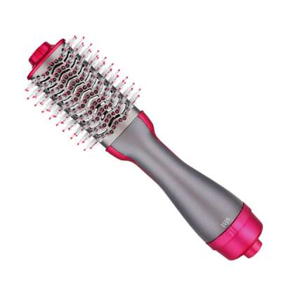 One Step Hair Dryer Volumizer Hot Air Brush 3 in1 Styling Brush Styler Negative Ion Hair Straightener Curler Brush for All Hair